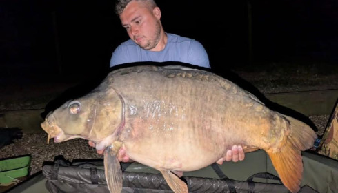 A 38 lb fish from Seigneurie, Carp, Jun 2025
