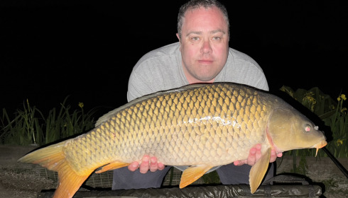 A 20 lb carp from Seigneurie, Andrew Mills, May 2025