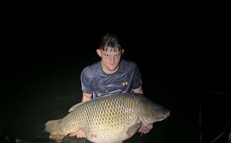 A 64 lb 4 oz carp from Seigneurie, May 2024