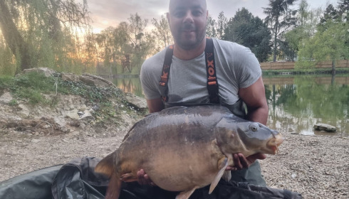 A 46 lb 2 oz fish from Seigneurie, Nathan’s biggest., Apr 2025