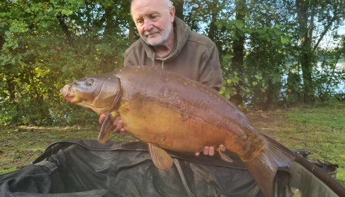 A carp from Sky Lake, Oct 2025