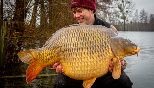 A carp from Sky Lake, Aaron Macinnes, Feb 2024