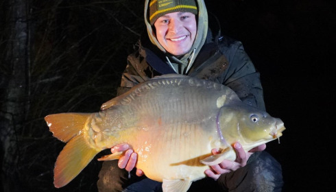A carp from Sky Lake, Ashley Day, Feb 2024