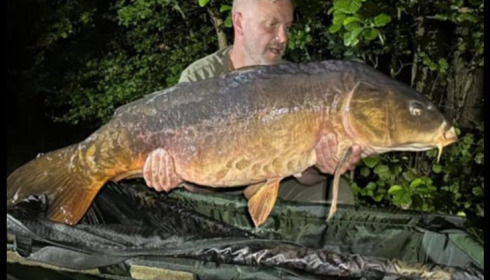 A carp from Sky Lake, Jul 2025