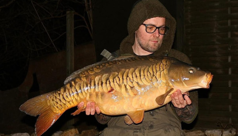 A carp from Sky Lake, Dec 2024