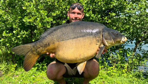 A carp from Sky Lake, May 2025