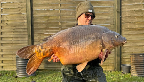 A carp from Sky Lake, Dec 2024