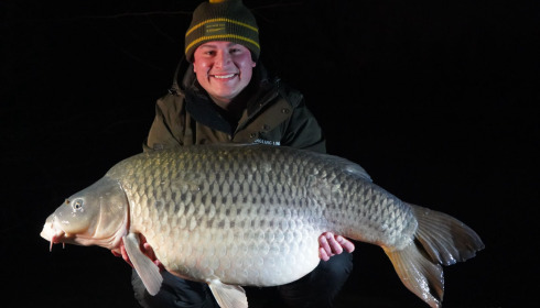 A carp from Sky Lake, Ashley Day, Feb 2024