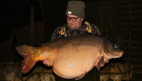 A carp from Sky Lake, Dec 2024
