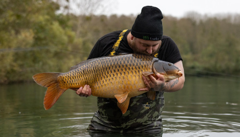 A 40 lb 8 oz fish from Sky Lake, Beautiful common, Nov 2024