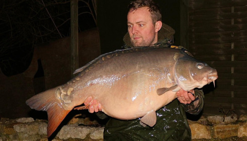 A carp from Sky Lake, Dec 2024