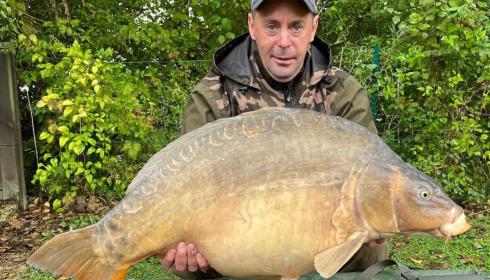 A carp from Sky Lake, Oct 2025