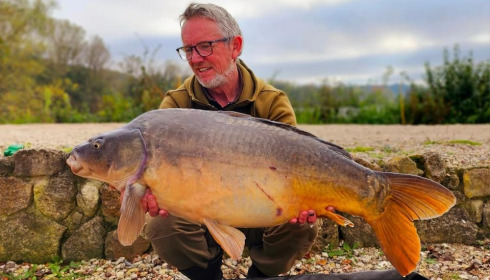A 27 lb fish from Sky Lake, Andy peg 4, Oct 2024