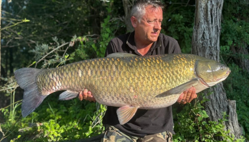 A grass carp from Sky Lake, Jun 2025