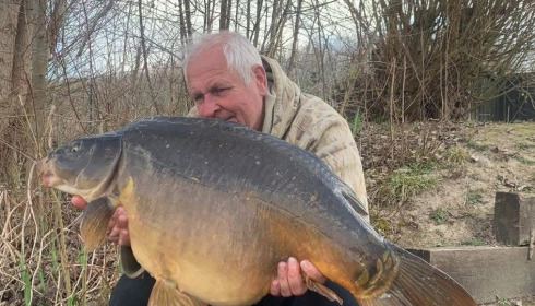 A carp from Sky Lake, Mar 2025