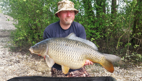 A 38 lb fish from Sky Lake, Apr 2024