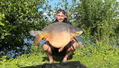 A carp from Sky Lake, May 2025