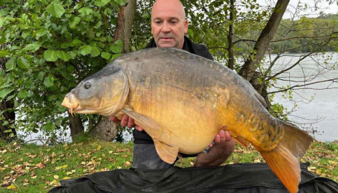 A carp from Sky Lake, Oct 2025