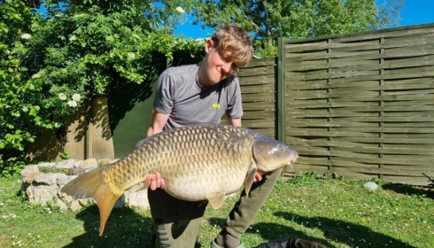 A carp from Sky Lake, May 2025