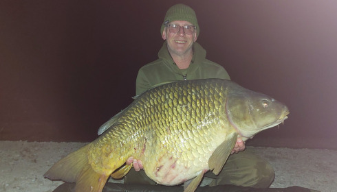 A 56 lb fish from Sky Lake, Common, Apr 2024