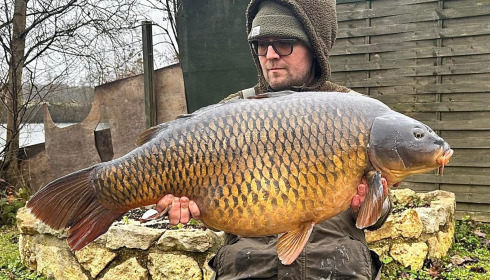 A carp from Sky Lake, Dec 2024