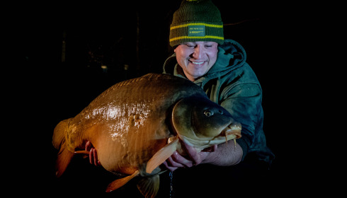 A carp from Sky Lake, Ashley Day, Feb 2024