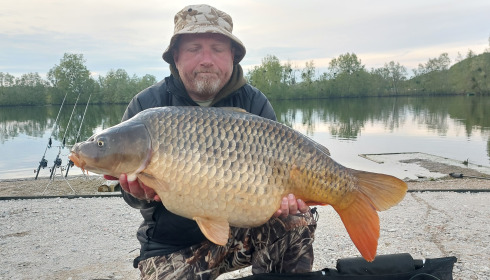 A 39 lb fish from Sky Lake, Common, Apr 2024
