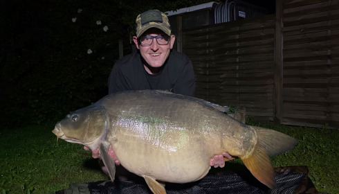 A 46 lb 8 oz carp from Sky Lake, Darren Bryne, May 2024
