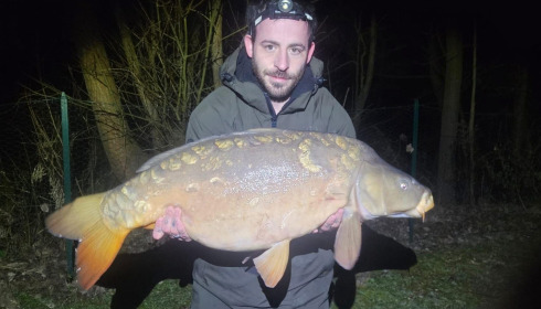 A carp from Sky Lake, Mar 2025