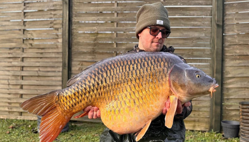 A carp from Sky Lake, Dec 2024
