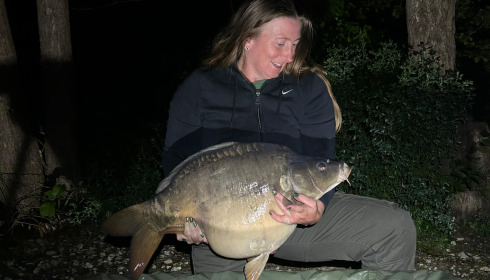 A carp from Sky Lake, Oct 2023