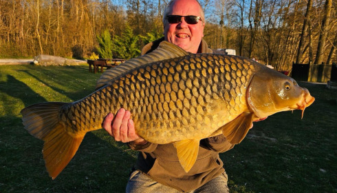 A carp from Sky Lake, Mar 2025
