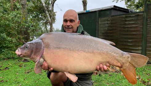 A carp from Sky Lake, Oct 2025