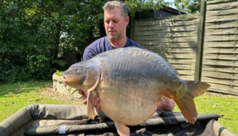 A carp from Sky Lake, Aug 2025