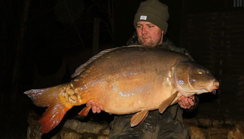 A carp from Sky Lake, Dec 2024