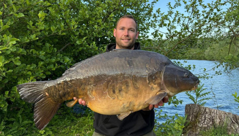 A carp from Sky Lake, May 2025
