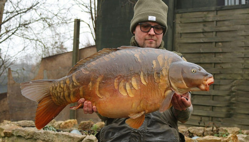 A carp from Sky Lake, Dec 2024