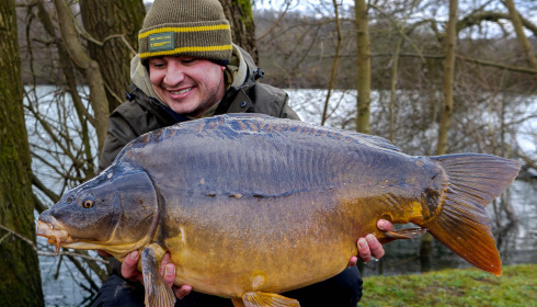 A carp from Sky Lake, Ashley Day, Feb 2024