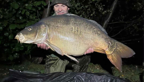 A carp from Sky Lake, Oct 2025