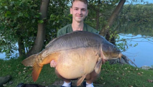 A carp from Sky Lake, Aug 2025