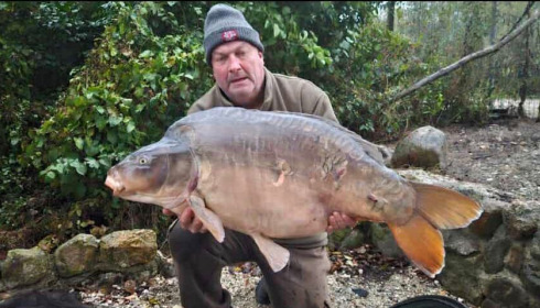 A carp from Sky Lake, Oct 2025