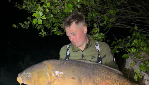 A 53 lb carp from Sky Lake, Andrew Bell, Jun 2024