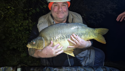 A 27 lb fish from Villefond, Oct 2025