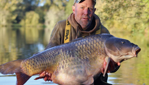 A 63 lb 12 oz carp from Villefond, Jerry Saltwell, Nov 2023