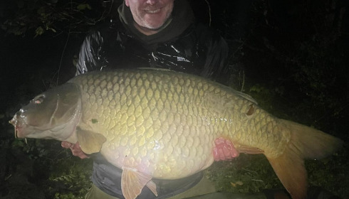 A 58 lb fish from Villefond, Nov 2023