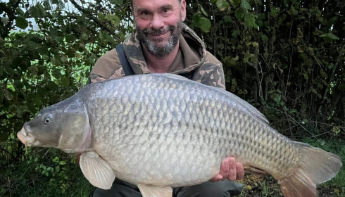 A 46 lb 12 oz carp from Villefond, Ian, Oct 2023