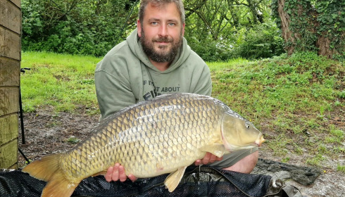 A 27 lb carp from Villefond, Will Satterly, May 2024