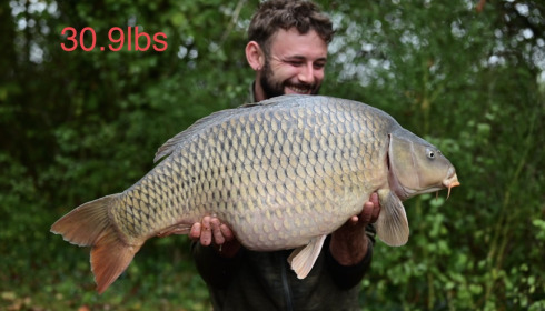 A 30 lb 9 oz fish from Villefond, Shay, Oct 2023