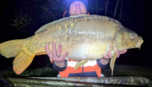 A 33 lb fish from Villefond, Oct 2025