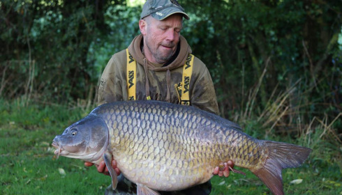 A 63 lb 12 oz carp from Villefond, Jerry Saltwell, Nov 2023